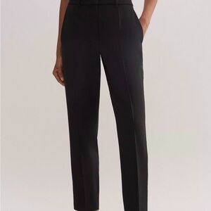 ME + EM Slim Crop Forever Trouser (black)